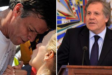 ¡SEPAN! Luis Almagro envía mensaje de cumpleaños a Leopoldo López y exige su liberación