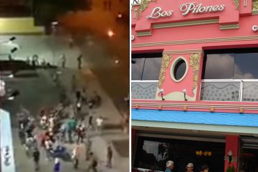 ¡NO FUE SAQUEO! Arepera Los Pilones de Altamira reparte comida a manifestantes (Video)