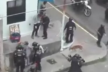 ¡VERGÜENZA NACIONAL! Policías son pillados golpeando y robando a jóvenes en Táchira #21A (Video)