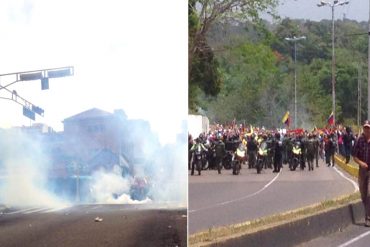 ¡ATENCIÓN! Reprimen protestas en diferentes estados del país (reportan bombas lacrimógenas y perdigones)