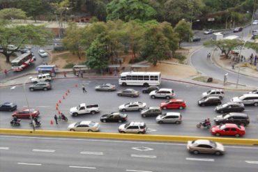 ¡OTRO OBSTÁCULO! Reportan que GNB cerró el túnel de La Trinidad (+Fotos)