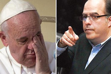 ¡CLARITO! Borges sobre declaraciones del Papa: No hay diálogo sin garantías