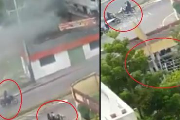 ¡DE ESPANTO! El horror de los vecinos en Táchira al ver que colectivos entraban a edificios (+Videos)