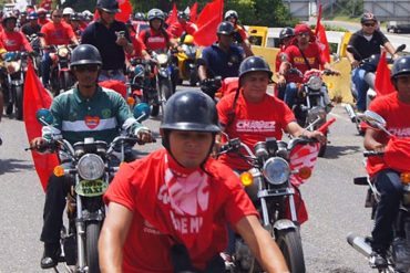 ¡BUSCAN CONFRONTACIÓN! Motorizados del PSUV podrían coincidir con opositores en Caracas