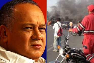 ¡BONITO RECIBIMIENTO! Trancan calles en Anzoátegui para impedir visita de Diosdado Cabello este #25May