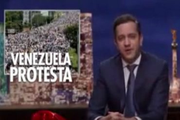 ¡IMPERDIBLE! El humorista mexicano Chumel x HBO sobre las protestas en Venezuela (+Video)