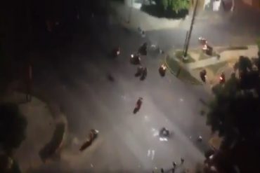 ¡VIOLENTOS SUELTOS! Presuntos colectivos dispararon contra edificios en Naguanagua este #4May (+Video)