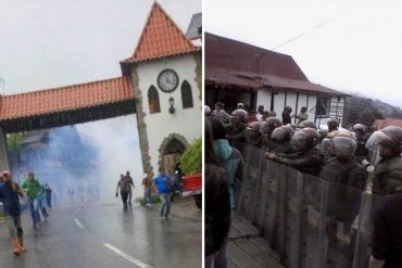 ¡ATENCIÓN! Denuncian militarización de la Colonia Tovar por protestar contra la Constituyente