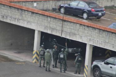 ¡QUE SE SEPA! GNB retiró cámaras de seguridad tras disparar contra apartamentos en San Cristóbal