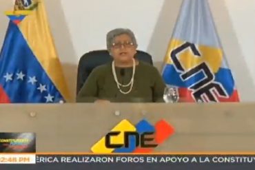 ¡QUÉ RAPIDEZ! Tibisay Lucena ofreció detalles del proceso electoral para la ANC que arranca este #31May (+Video)