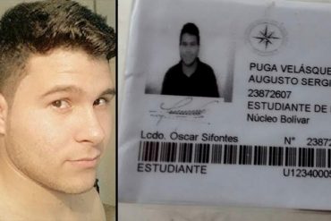 ¡LO ÚLTIMO! Imputarán a 3 funcionarios de la Policía de Bolívar por muerte de Augusto Puga