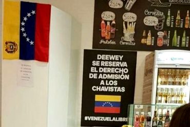 ¡ENTÉRENSE! Un restaurante de Madrid se reserva “el derecho de admisión a los chavistas”