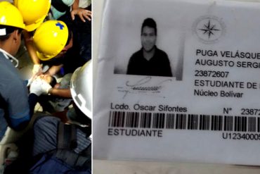 ¡LAMENTABLE! Muere por falta de medicamentos tía abuela de Augusto Puga, joven asesinado ayer en Bolívar