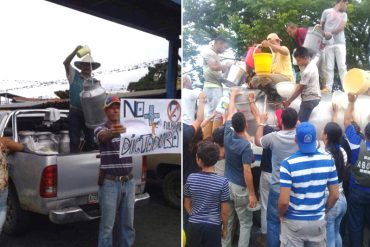 ¡BUEN GESTO! Ganaderos se declaran en paro y regalan producción de leche y queso en Coloncito, Táchira