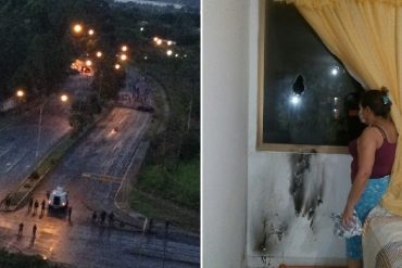 ¡QUÉ ABUSO! La GNB lanzó bombas dentro de apartamentos en Ciudad Guayana este #29May