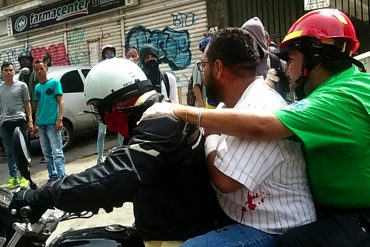 ¡ATENCIÓN! Manifestante resultó herido de bala en un brazo durante represión en Bello Monte (+Video)