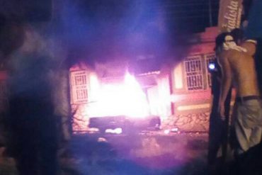 ¡ATENCIÓN! Reportan incendio en el Cuartel de La Grita en Táchira (+Video y fotos)