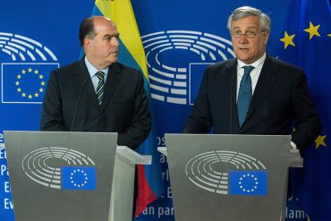 ¡EUROPA SOLIDARIA! Presidente de la Eurocámara apoya sanciones contra Maduro y rechaza golpe con la Constituyente