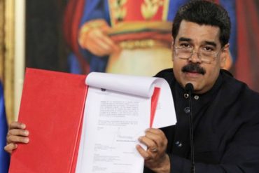 ¡MODO TIRANO! Maduro: Nada ni nadie podrá impedir que en Venezuela haya Constituyente