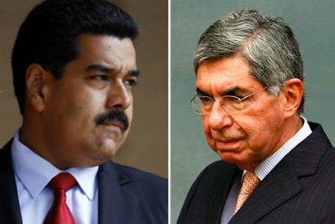 ¡EL MUNDO ESTÁ CLARO! Ex presidente Óscar Arias le exige a Maduro “irse y devolverle la paz” a Venezuela