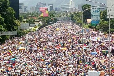 ¡RESISTENCIA! 4 de cada 5 venezolanos consideran mantenerse en la calle hasta lograr sus objetivos, revela encuesta