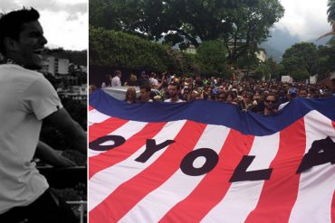 ¡SINTONIZA EN VIVO! Venezolanos rinden honores a Miguel Castillo y marchan hasta su lecho de muerte