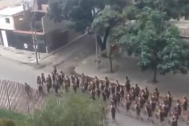 ¡QUÉ HORROR! Consignas de «paz» de los militares para degollar a los «mald*tos guarimberos» (+Video)