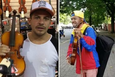 ¡GENIAL! Oscarcito regalará nuevo violín a joven músico, luego de que la GNB se lo rompiera en protesta