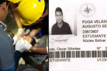 ¡IMPACTANTE! Video muestra cómo médicos intentaron salvar la vida de Augusto Puga tras ser baleado en la cabeza