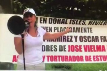 ¡ÚLTIMA HORA! Protestan en Miami contra Veruzhka Ramírez y su esposo por supuesta conexión con chavistas