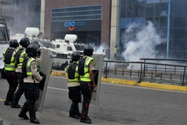 ¿CÓMO ES LA COSA? “Vamos a ponerle emoción a esta vaina”, dijo un PNB durante represión en Chacaíto (+Fotos)