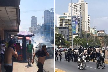 ¡ATENCIÓN! Represión en Anzoátegui deja a una concejal y al menos una docena de detenidos