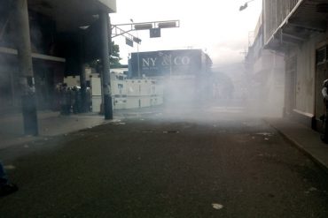 ¡ÚLTIMA HORA! Comienza represión en Táchira: reportan herido en la cabeza por lacrimógena  #20May