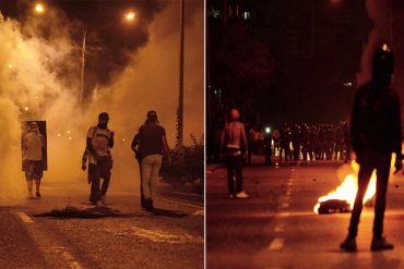 ¡LO ÚLTIMO! Reportan posible herido de bala tras represión nocturna en Las Trinitarias, Barquisimeto