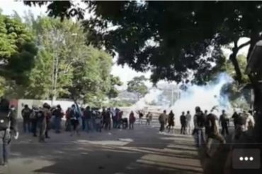 ¡LO ÚLTIMO! GNB reprimió con lacrimógenas a los manifestantes en Altamira #18May