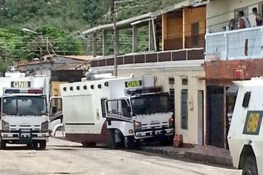 ¡QUÉ ABUSO! Rinoceronte de la GNB ataca viviendas en Táchira (foto)