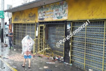 ¡DESTROZADOS! Así quedaron los comercios saqueados en Valencia la noche del #2May (+Fotos)