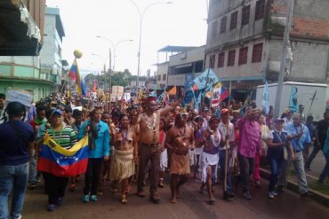 ¡PODER ANCESTRAL! Así va la marcha de los shamanes en Amazonas (+Fotos)