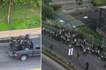 ¡LO ÚLTIMO! Terror en San Antonio de Los Altos: reportan represión, militarización y detenciones masivas (+Video)