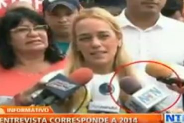 ¡AQUÍ ESTÁ! El video viejo que difundió el chavismo para hacer creer que Tintori apoya la Constituyente