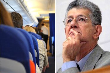 ¡LA ÚLTIMA DEL RÉGIMEN! Ramos Allup denunció que INAC prohibió a aerolíneas nacionales vender boletos a estos 9 dirigentes