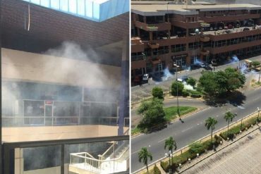 ¡LO ÚLTIMO! Reportan brutal represión de la GNB en Puerto Ordaz: lanzaron lacrimógenas hacia Alta Vista