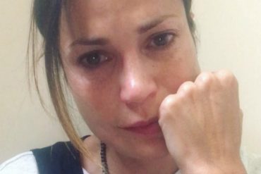 ¡CONMOVEDOR! Caterina Valentino lamentó la muerte de Neomar Lander en medio del llanto (+Video)