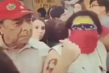 ¡COBARDE! Esposo de embajadora de Venezuela en Corea del Sur amenazó a venezolanos que protestaban (+Video)
