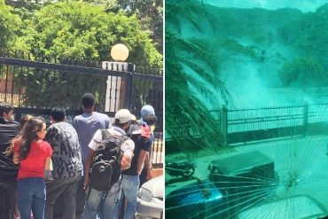 ¡ÚLTIMA HORA! Reprimen a los estudiantes del Politécnico Santiago Mariño en Porlamar (+Video)