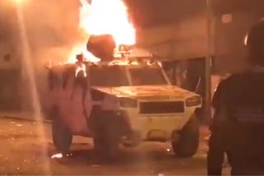 ¡REPRESIÓN NOCTURNA! GNB y colectivos arremeten contra protestas en San Bernardino, La Candelaria y avenida Panteón (Videos)