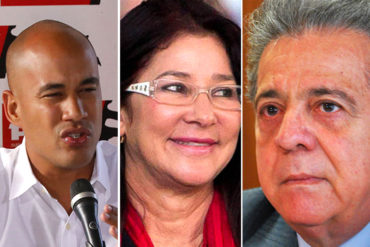 ¡ESTÁN PILLADOS! Impugnan candidaturas de Héctor Rodríguez, Cilia Flores e Isaías Rodríguez porque mintieron al CNE