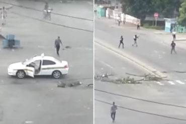 ¡ANDAN COMO LOCOS! Supuestos colectivos armados causaron terror en Barquisimeto disparando contra manifestantes  #29Jun