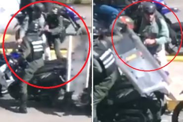 ¡AQUÍ ESTÁ! El momento en el que efectivos de la GNB detuvieron a un médico en Altamira (+Video)