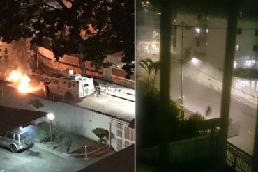 ¡ARREMETIDA BRUTAL! Videos muestran el horror que vivieron vecinos de El Valle hasta la madrugada